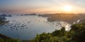 Halong Bay panorama