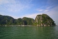Halong bay in Quangninh, Vietnam Royalty Free Stock Photo