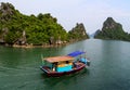 Halong bay in Quangninh, Vietnam Royalty Free Stock Photo