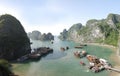 Halong Bay Vietnam Royalty Free Stock Photo