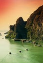 Halong Bay, Vietnam Royalty Free Stock Photo