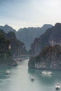 Halong Bay Vietnam natural landscape background