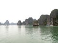 Halong Bay, Vietnam. Unesco World Heritage Site. Royalty Free Stock Photo