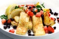 Haloumi Salad Royalty Free Stock Photo