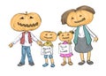 Haloween family