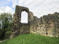 Halton castle in the town of Runcorn, Cheshire, England Royalty Free Stock Photo