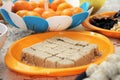 Halva on festive table Royalty Free Stock Photo