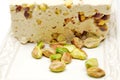 Halva with pistachios