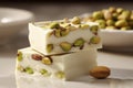 halvah with pistachios. Eastern sweets