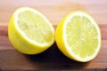 Halved lemon Royalty Free Stock Photo
