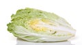 Halved Napa Cabbage