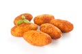 Ham and cheese croquettes Royalty Free Stock Photo