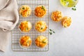 Ham and cheese muffins