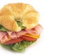 Ham and Cheese Sandwhich with Lettuce Cheese and Tomatoes