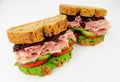 Ham And Salad Sandwiches