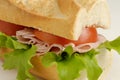 Ham Sandwich Royalty Free Stock Photo