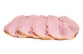 Ham Slices Royalty Free Stock Photo