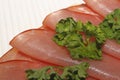 Ham snack Royalty Free Stock Photo