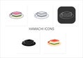 Hamachi icons set