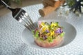 Hamachi Tartare Royalty Free Stock Photo