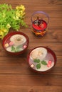 Hamaguri Soup in the Japanese Doll Festival