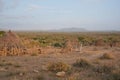 Hamar tribe village in the wilds of Omo Valley, Ethiopia