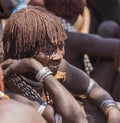 Hamar woman at village market. Turmi. Lower Omo Valley. Ethiopia.