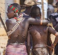 Hamar women at village market. Turmi. Lower Omo Valley. Ethiopia.