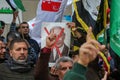 An angry demonstration against the Israeli Minister Ben Gvir`s storming of Al-Aqsa Mosque