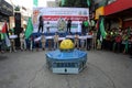 Hamas supporters participate in a mass rally in solidarity with Palestinian prisoners in Israeli prisons
