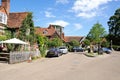 Hambledon village centre. Royalty Free Stock Photo