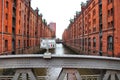 Hamburg bridge buildings river views