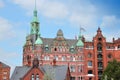 Hamburg city - Speicherstadt architecture Royalty Free Stock Photo