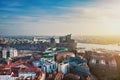 Hamburg, Germany. Aerial view. Royalty Free Stock Photo