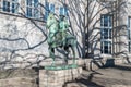 Equestrian statue of Rider Reiter by Hermann Hahn