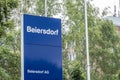 Hamburg , Germany - July 13 2017: The headquarters of Beiersdorf is responsible for the manufacturing of the personal Royalty Free Stock Photo