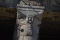 Hamburg. GERMANY - JUNE 2016: Details of the interior facade of the building of the tunnel under the river Elbe, St