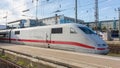 Intercity Express ICE train at Munich Central Station Royalty Free Stock Photo