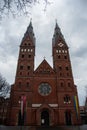 Hamburg, Germany 17 March 2023, St. Mary\'s Cathedral in the St. Georg district of Hamburg