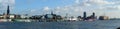 Hamburg harbor Royalty Free Stock Photo