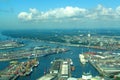 Hamburg harbor Royalty Free Stock Photo