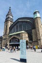 Hamburg Hauptbahnhof, central railway station in Hamburg , Germany