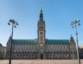 Hamburg landmark town hall