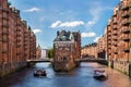 Hamburg landmark Wasserschloss Royalty Free Stock Photo