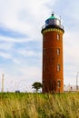 Hamburg Lighthouse at the North Sea in Cuxhaven Germany
