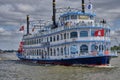 Hamburg Germany round trip with paddle wheel ship