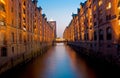 Hamburg speicherstadt