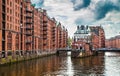 Hamburg Speicherstadt warehouse district, Germany