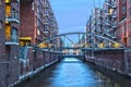 Hamburg storehouses Royalty Free Stock Photo