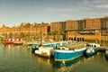 Hamburg, view on the inland harbour